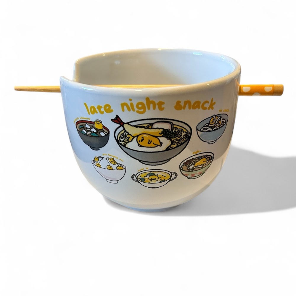 Sanrio Late Night Snack Ramen Bowl Chopstick Rest
New